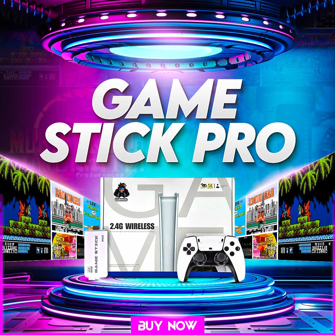 Retro game stick