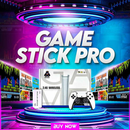 Rediscover the Joy of Gaming with the Ultimate Retro Game Console: Game Stick Pro